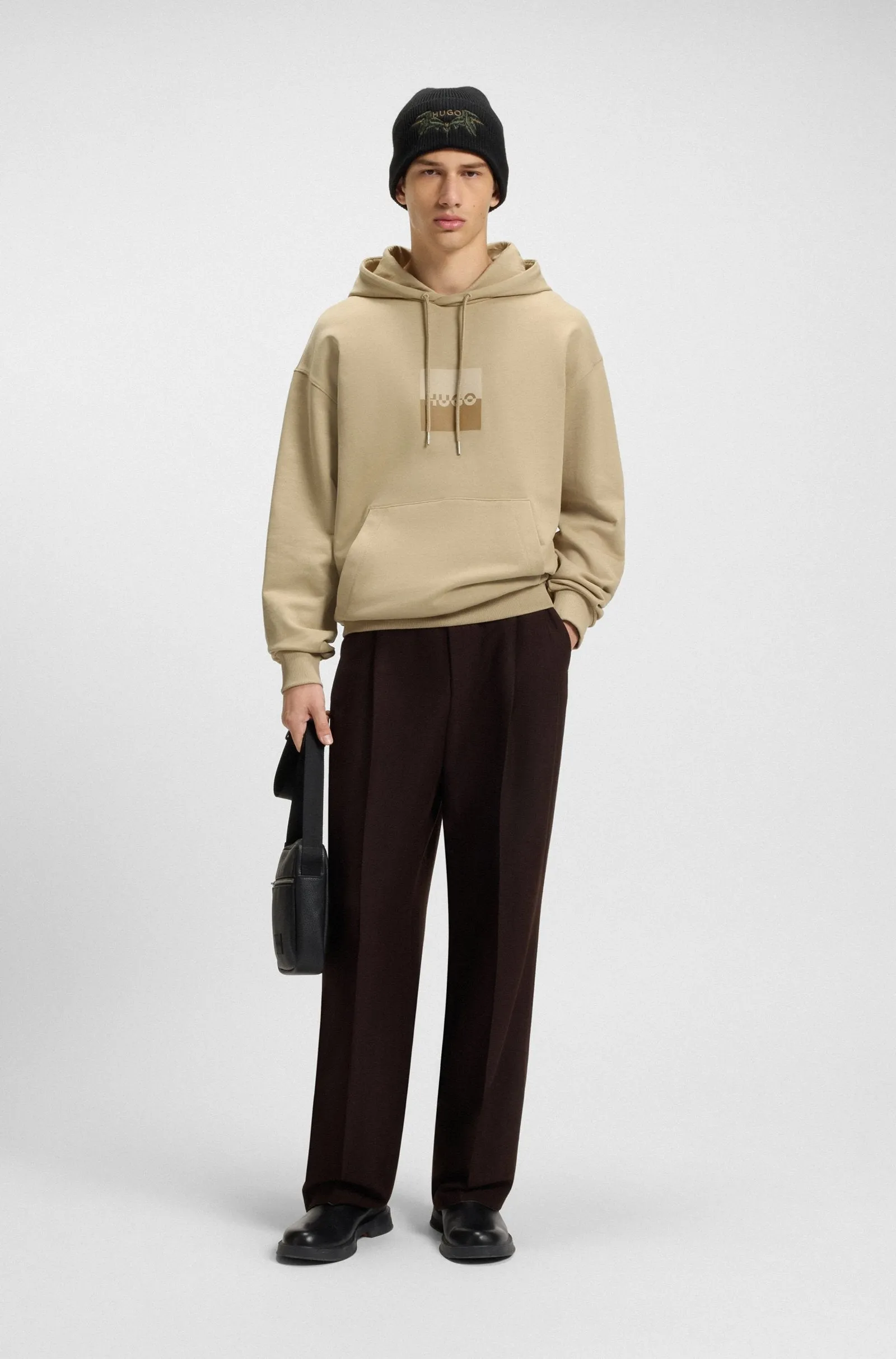 Hugo Duspliter Hoodie - Beige sold by Zulily product image thumbnail 2