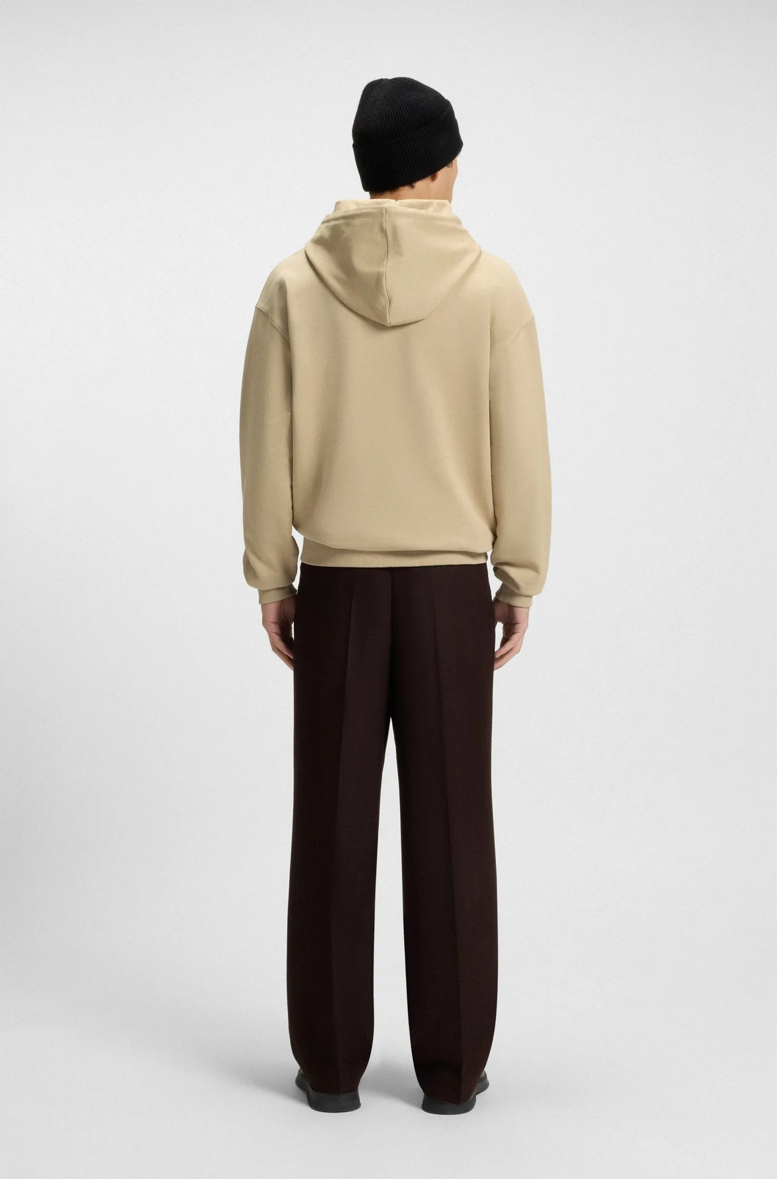 Hugo Duspliter Hoodie - Beige sold by Zulily product image thumbnail 3
