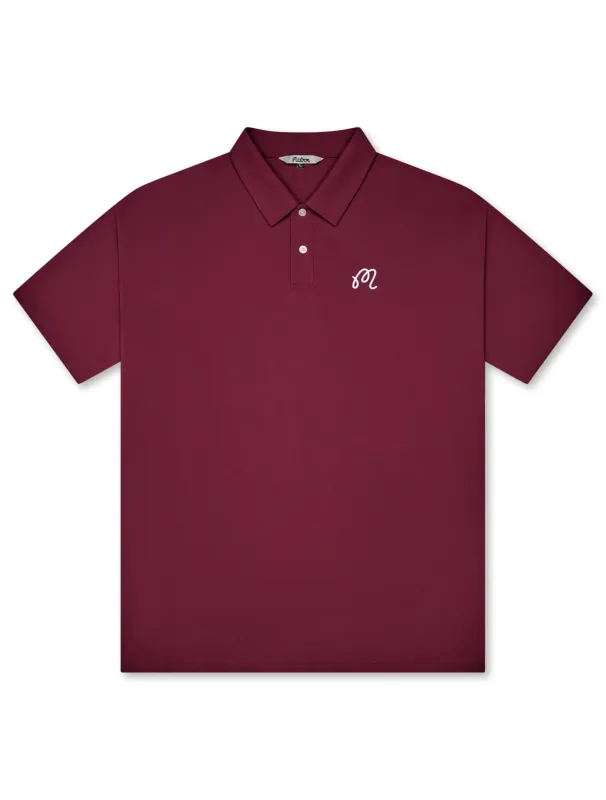 Malbon Fairway Polo - Raspberry Truffle made by Zulily