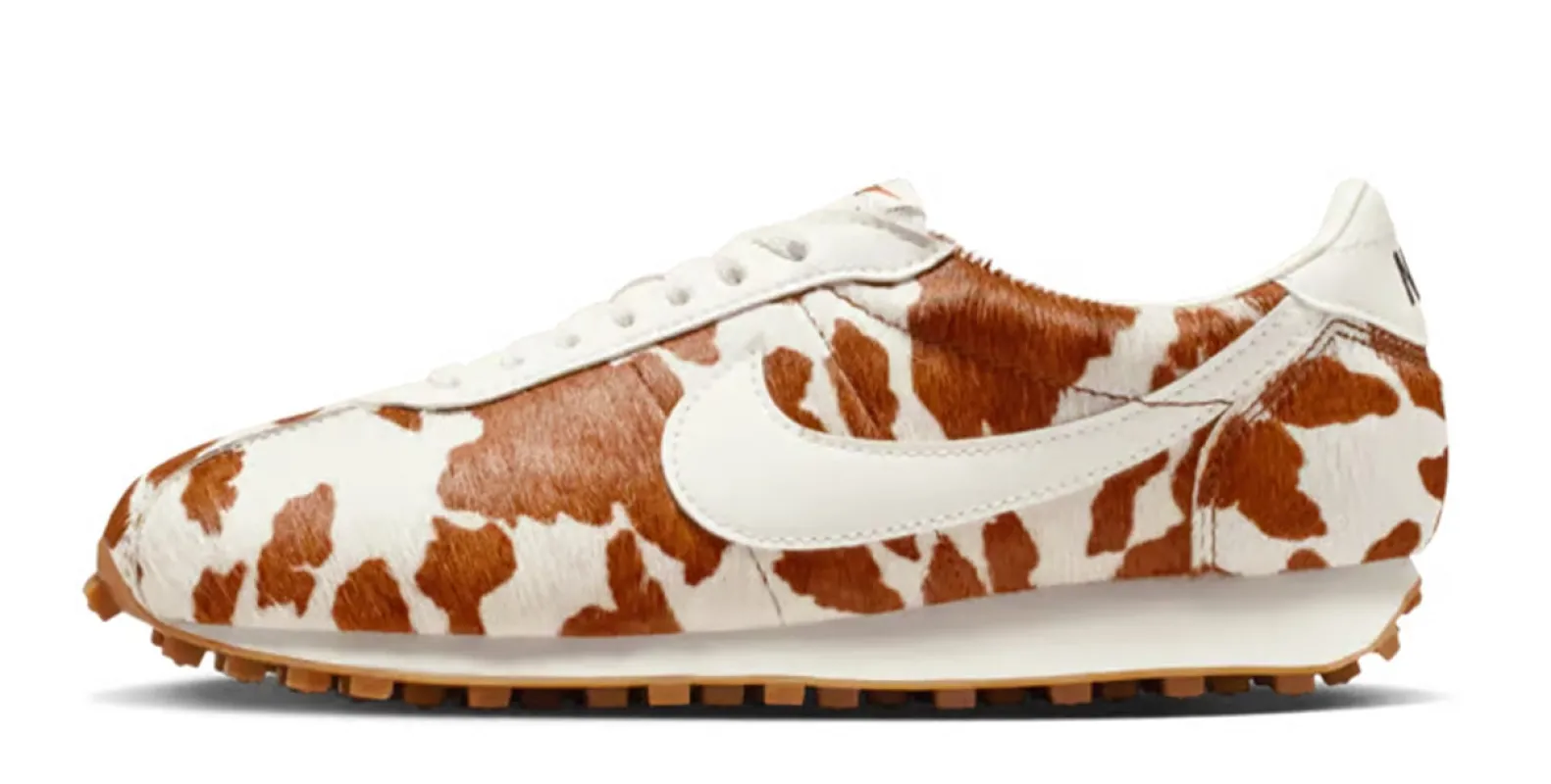Women's Nike LD-1000 - Cow Print Phantom/Safety Orange made by Nike