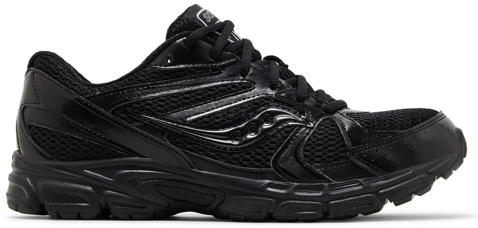 Men's Saucony Grid Ride Millennium - Triple Black made by Saucony