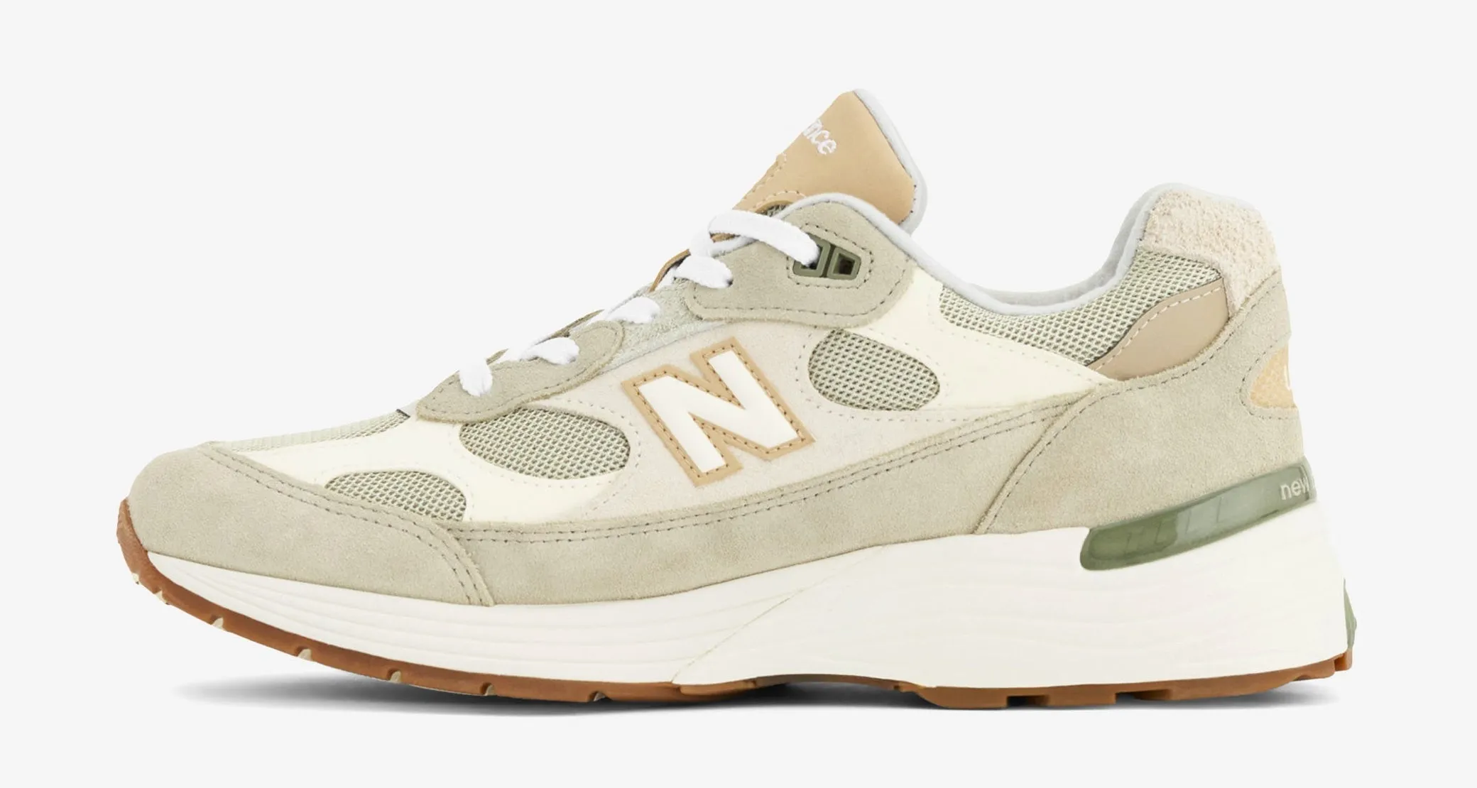 Men's New Balance 992 Made in USA - Olivine sold by Zulily product image thumbnail 3