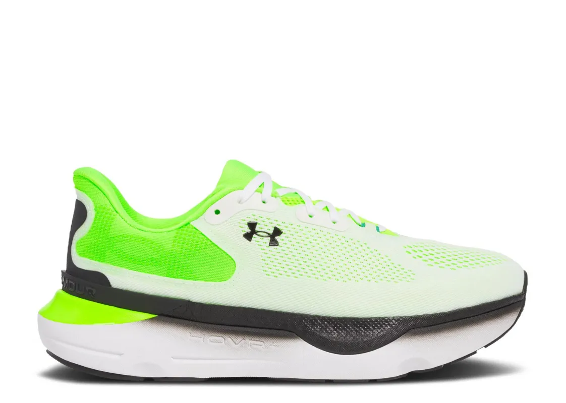 Men's Under Armour HOVR Infinite Pro 2 - White/Hyper Green made by Under Armour