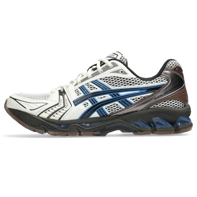 Men's Asics GEL-Kayano 14 - Cream/Blue Coast made by Asics