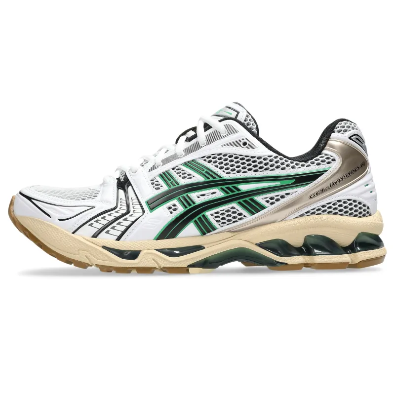 Men's Asics GEL-Kayano 14 - White/Hinoki Beige made by Asics