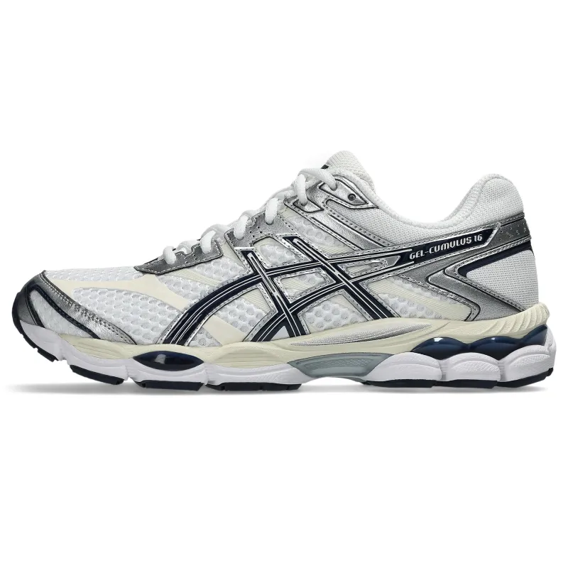 Men's Asics GEL-Cumulus 16 - White/Midnight made by Asics