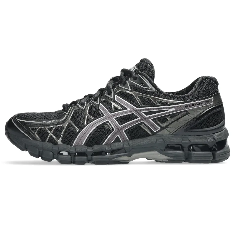Men's Asics GEL-Kayano 20 - Black/Clay Grey made by Asics