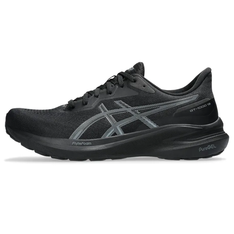 Men's Asics GT-1000 13 - Black/Steel Grey made by Asics