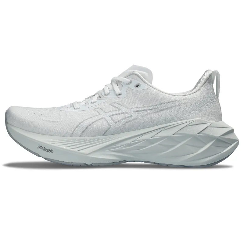 Men's Asics Novablast 4 - White/Pale Mint made by Asics