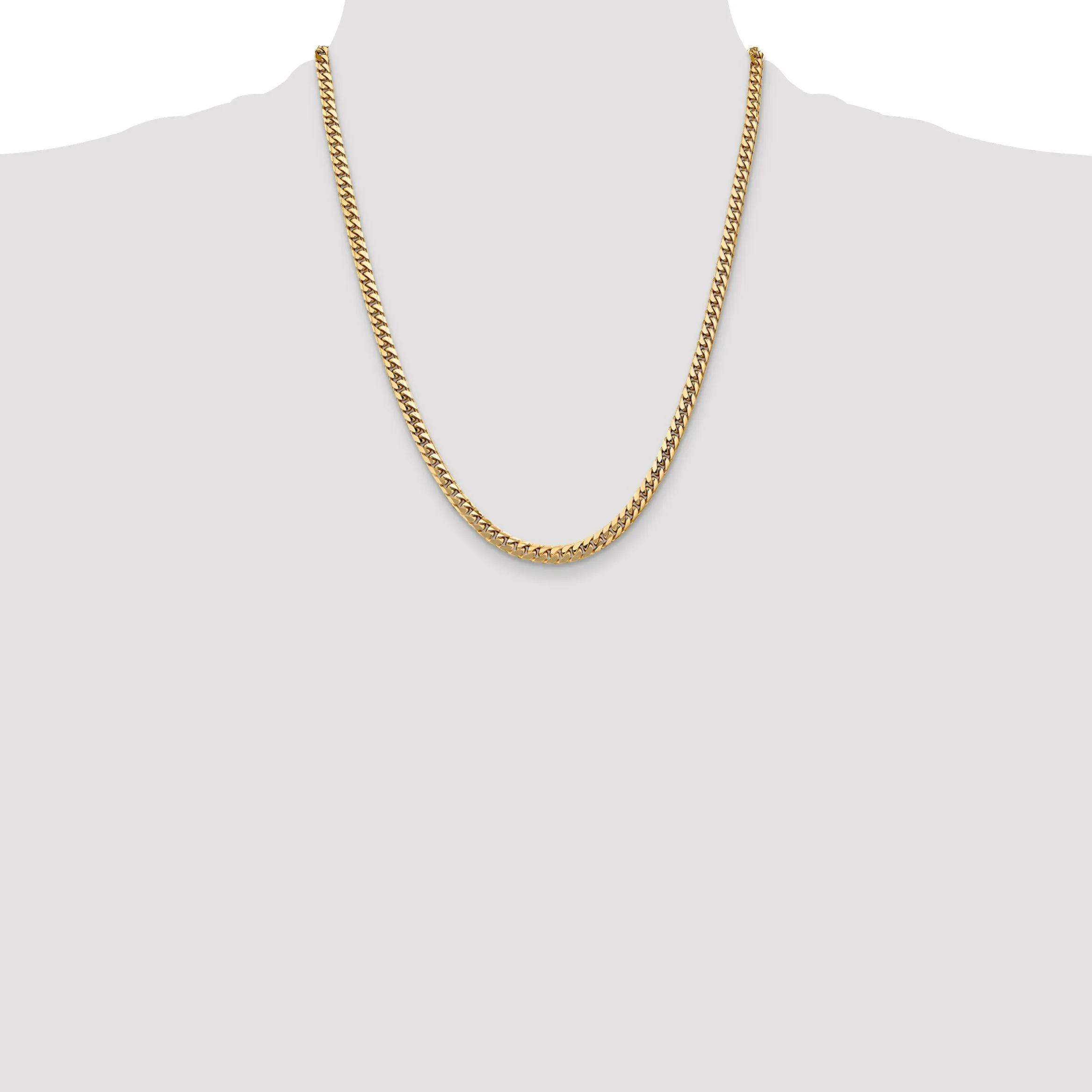 22 inch Miami Cuban Chain Necklace 10k sold by Zulily product image thumbnail 4