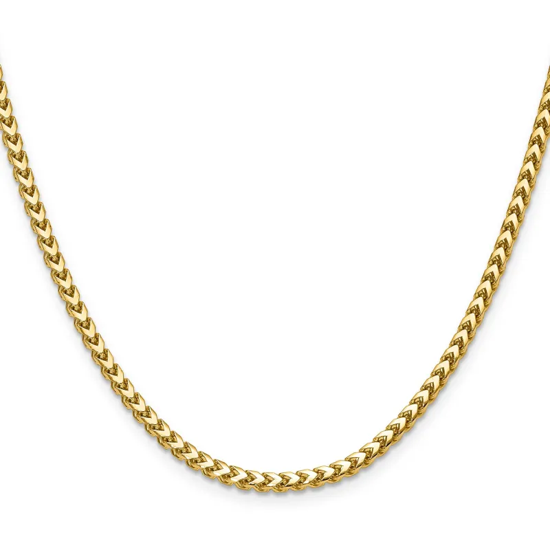 14K Yellow Gold Franco Chain 24-inch made by Zulily