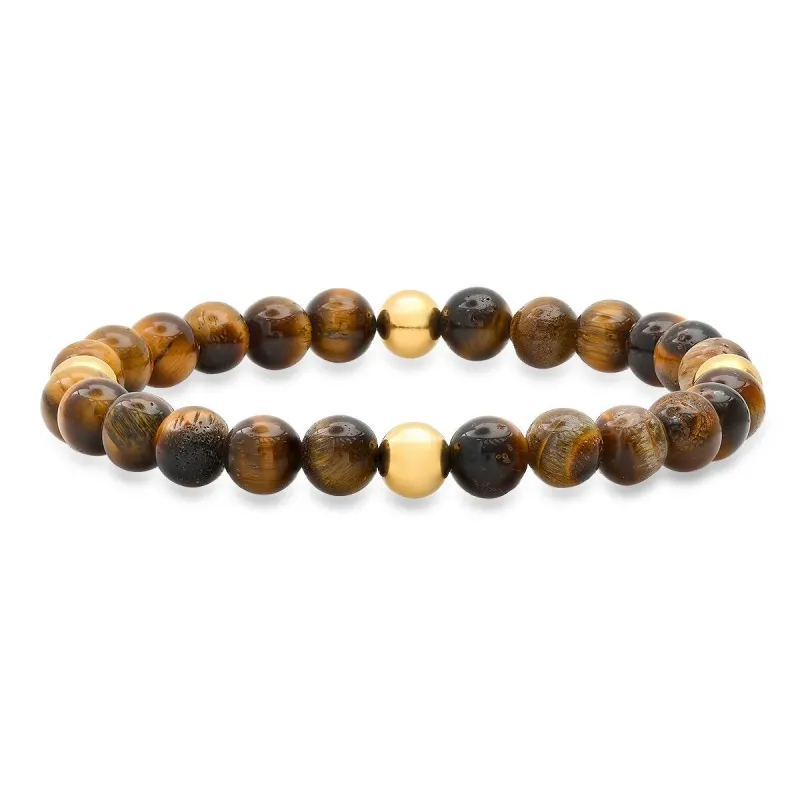Tiger Eye Stretch Bracelet made by Zulily