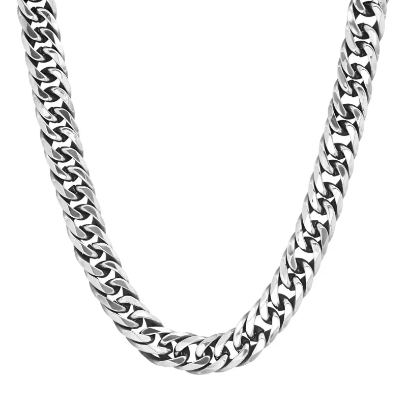 Oxidized Cuban Link Chain Necklace made by Zulily