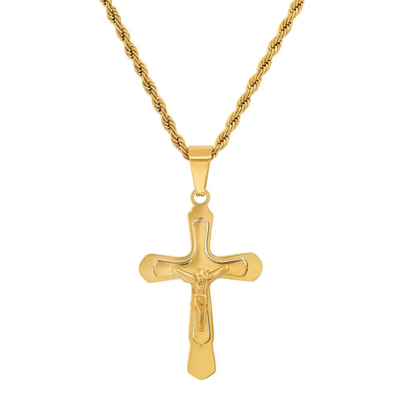 Detailed Crucifix Pendant made by Zulily