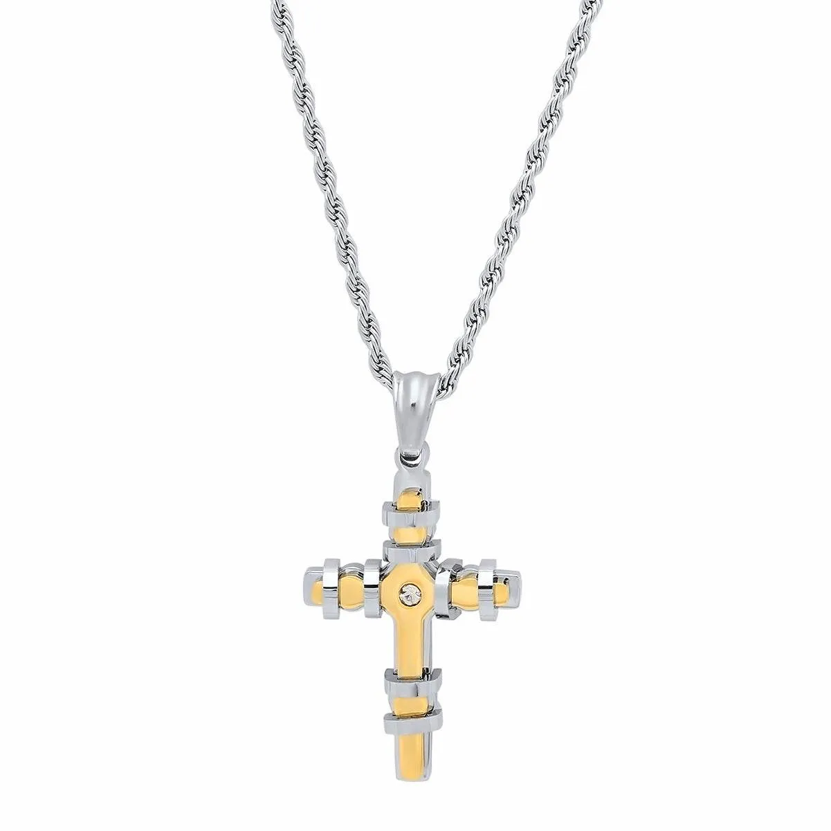Encased Cross Pendant Necklace sold by Zulily product image thumbnail 5