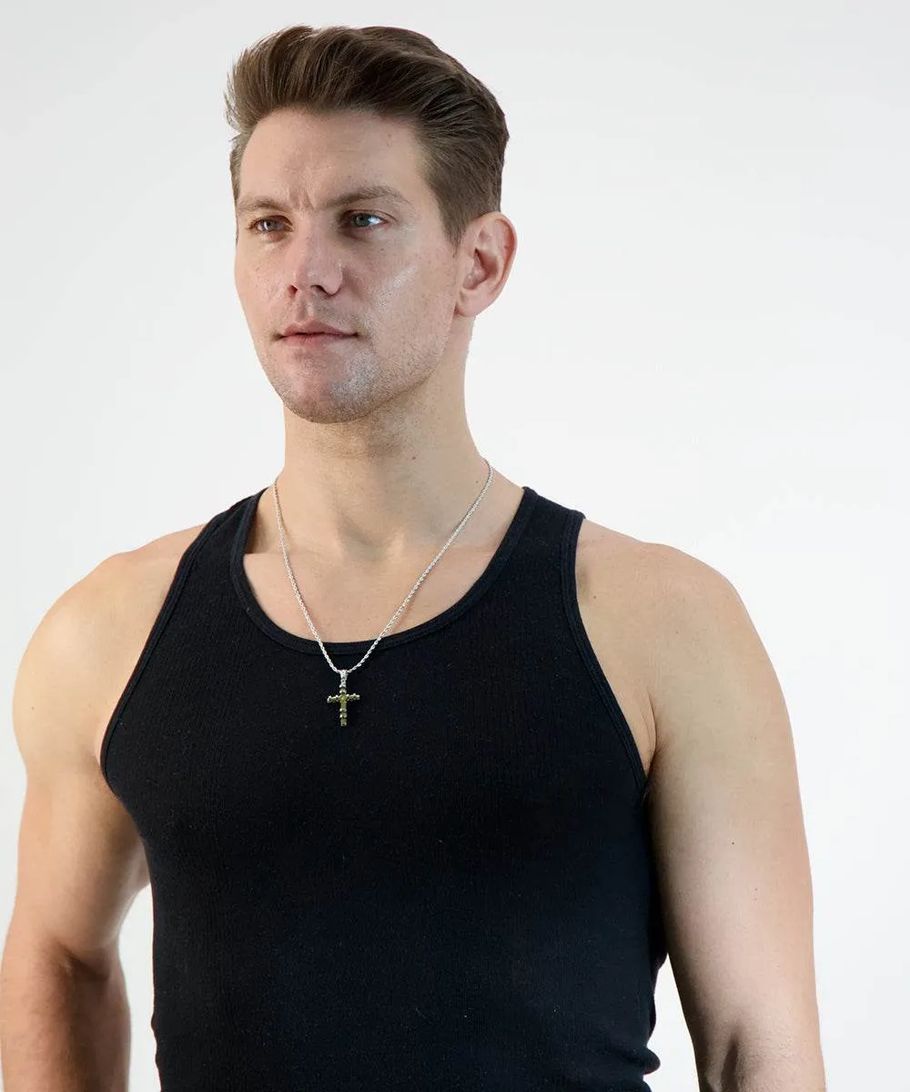 Encased Cross Pendant Necklace sold by Zulily product image thumbnail 2