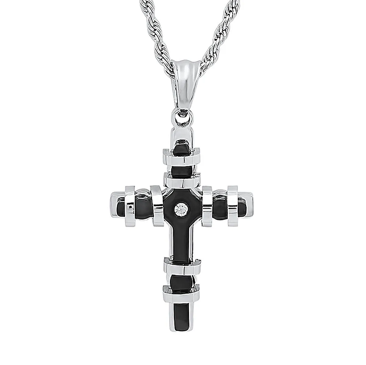 Encased Cross Pendant Necklace sold by Zulily product image thumbnail 4