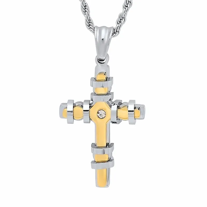 Encased Cross Pendant Necklace made by Zulily