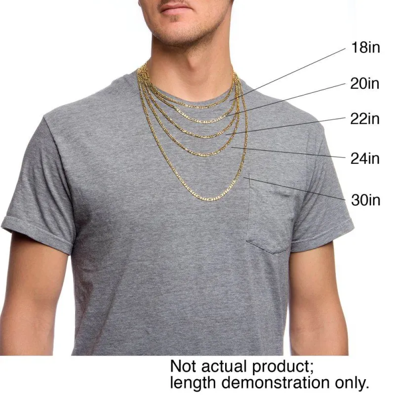 XL Classic Cuban Link Chain Necklace made by Zulily
