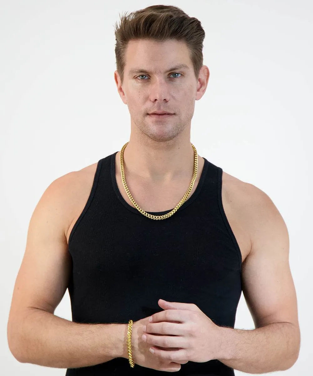 3D Franco Chain Necklace sold by Zulily product image thumbnail 2