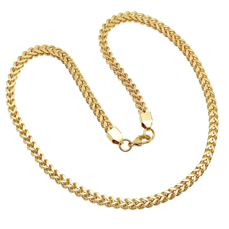 3D Franco Chain Necklace made by Zulily