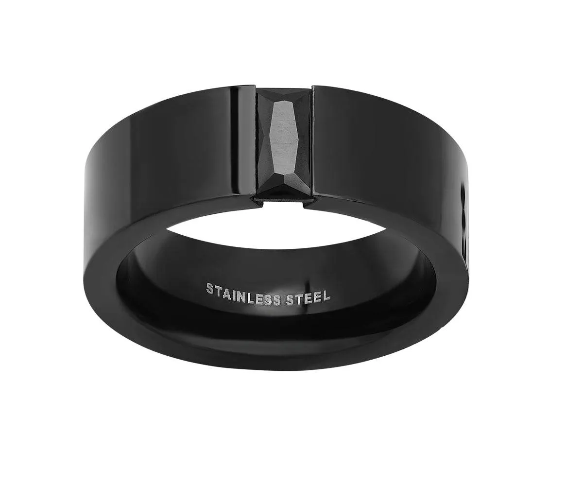 The All Black Everything Ring sold by Zulily product image thumbnail 2