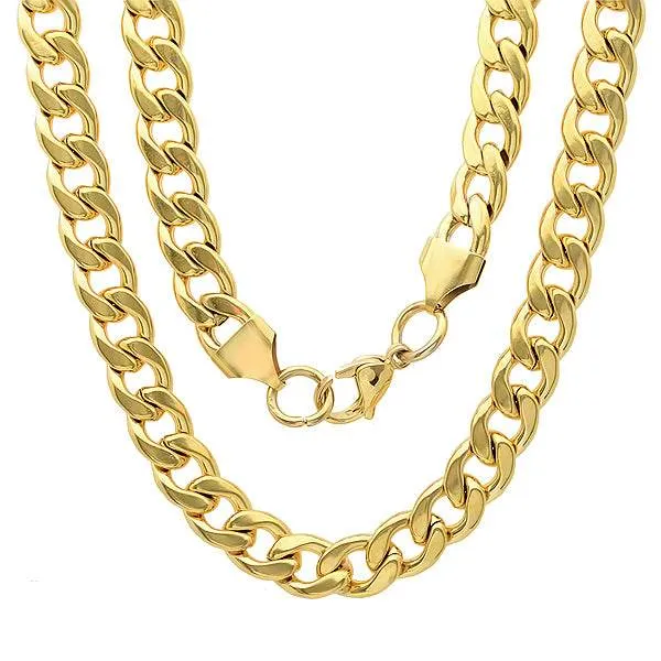 24 Inch Classic Cuban Link Chain Necklace sold by Zulily product image thumbnail 2