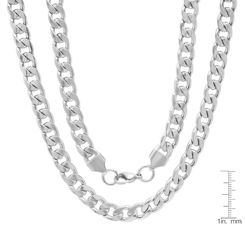 24 Inch Classic Cuban Link Chain Necklace made by Zulily