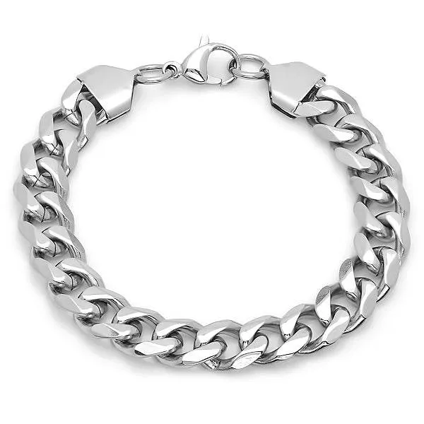 XL Classic Cuban Link Bracelet sold by Zulily