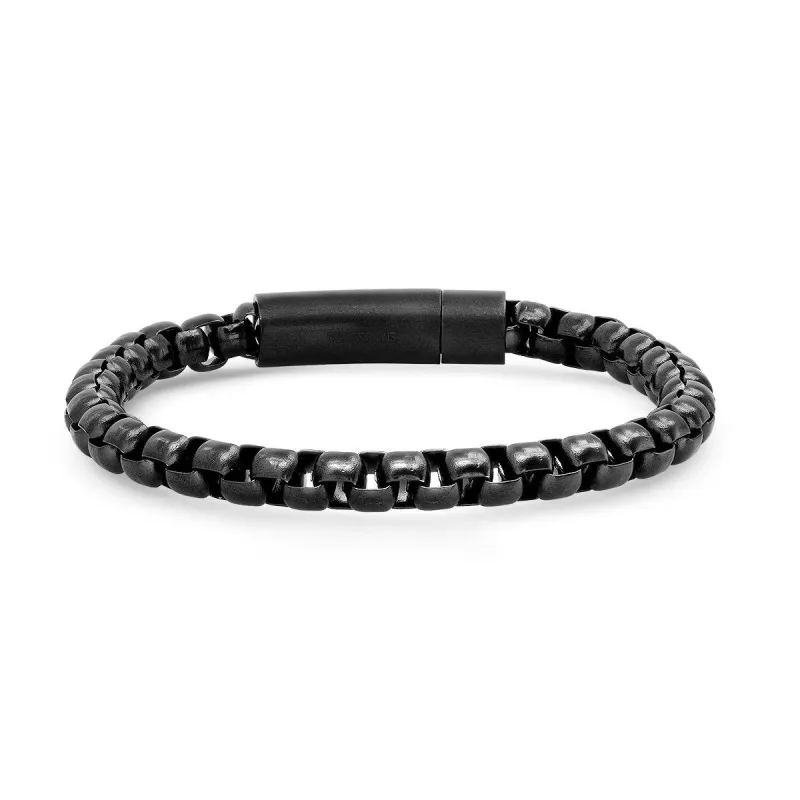 Oxidized Box Chain Bracelet made by Zulily