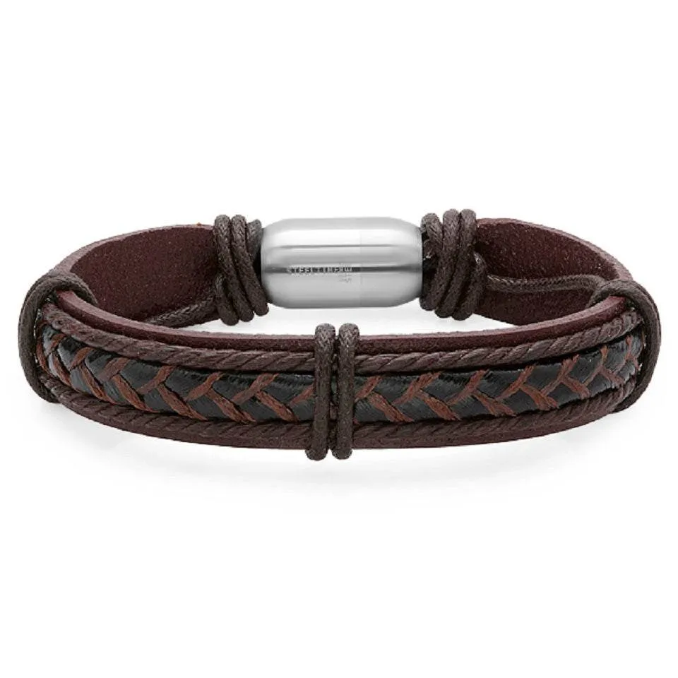 Leather & Cord Tex Bracelet sold by Zulily