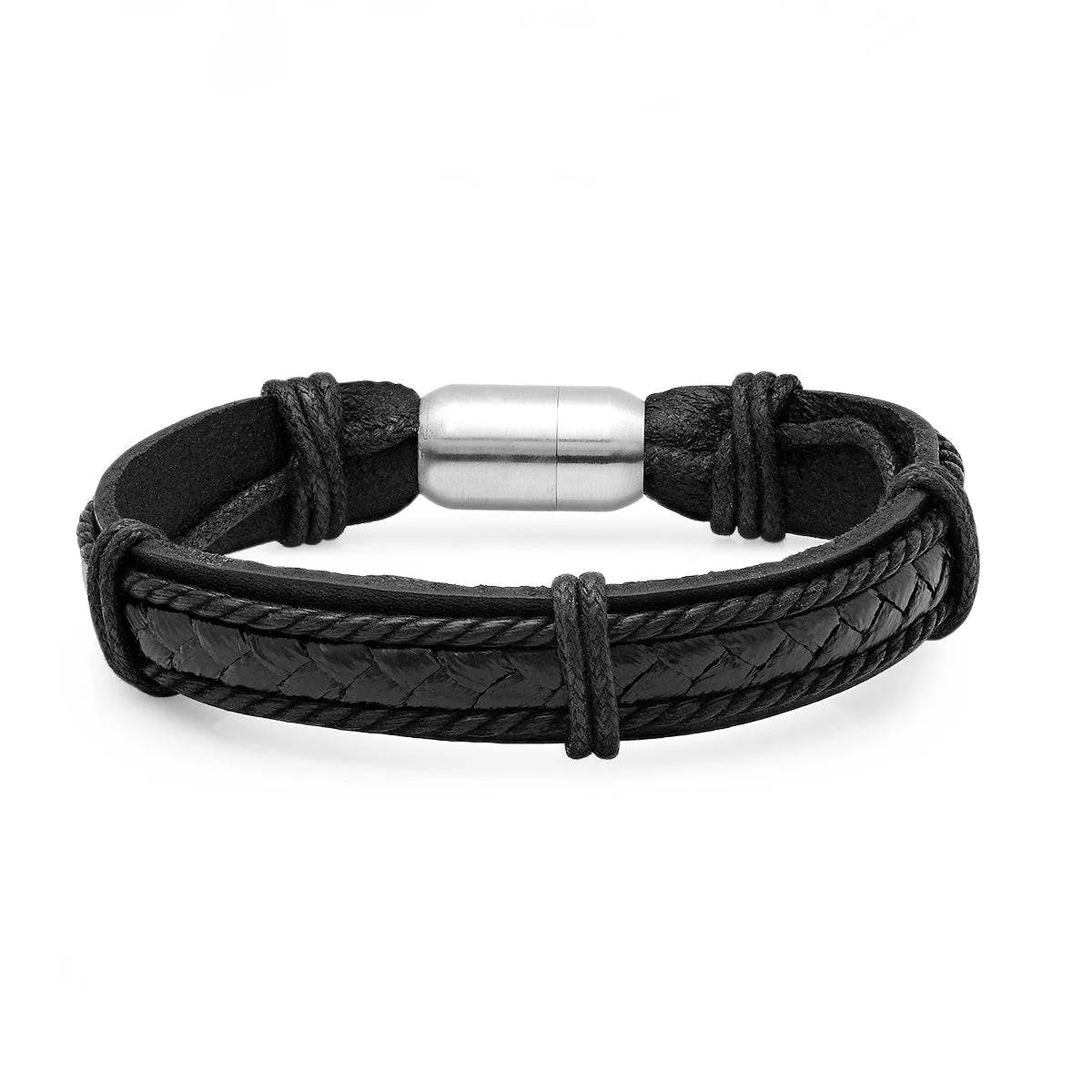 Leather & Cord Tex Bracelet sold by Zulily product image thumbnail 3