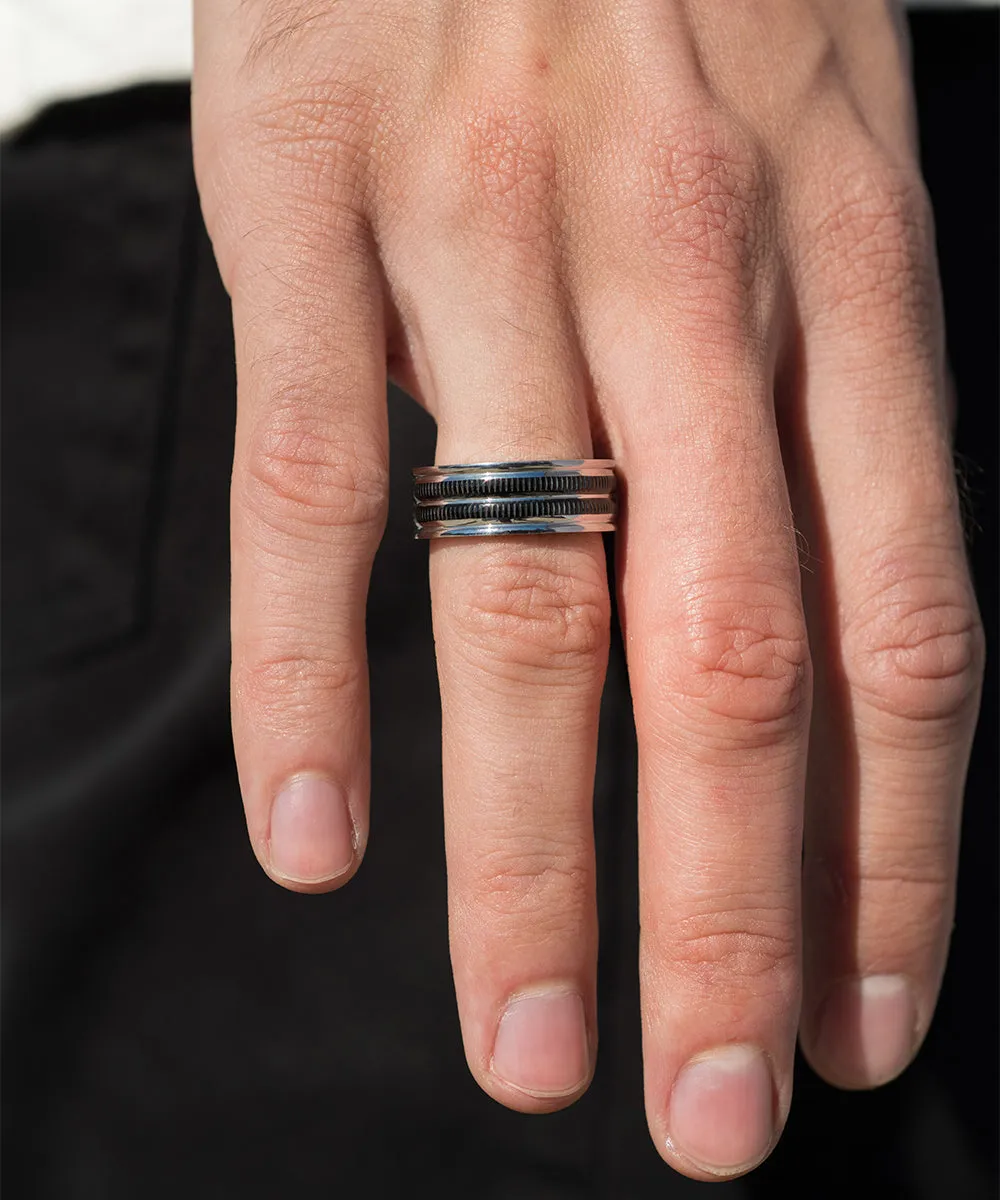Double Stripe Band Ring sold by Zulily product image thumbnail 3