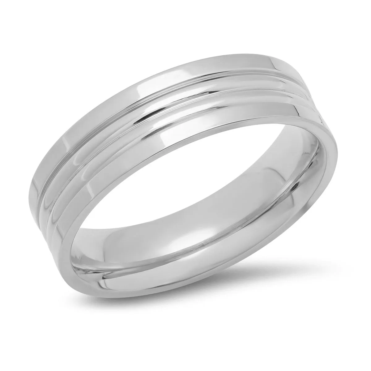 Striped Greek Key Ring Band sold by Zulily