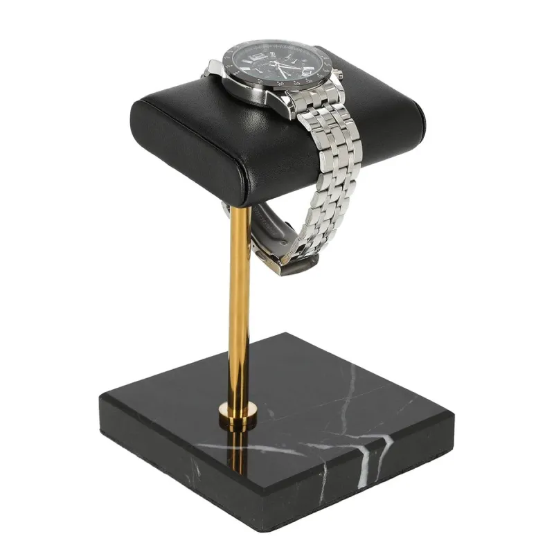 Deluxe Leather Padded Watch Display Stand made by Zulily