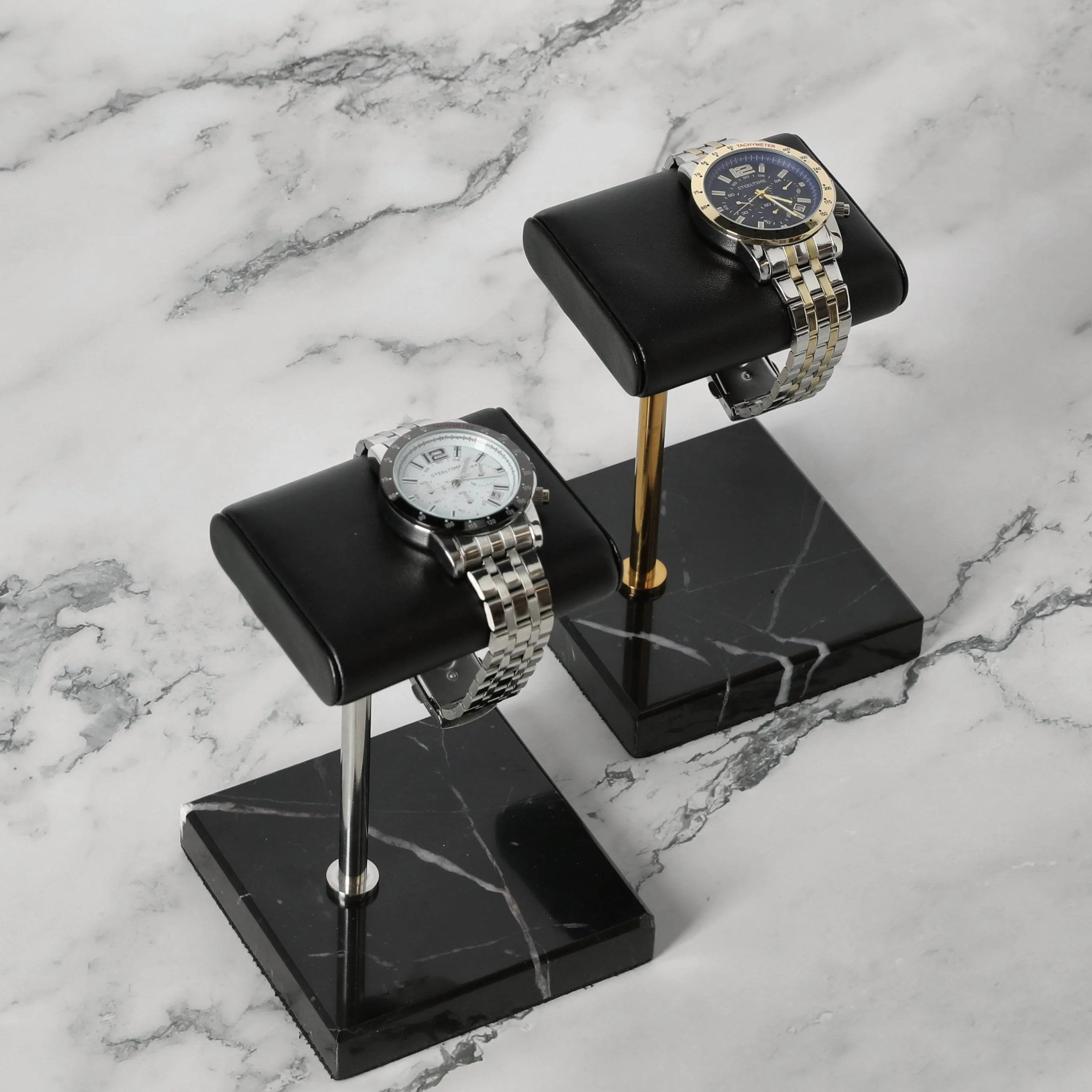 Deluxe Leather Padded Watch Display Stand sold by Zulily product image thumbnail 3