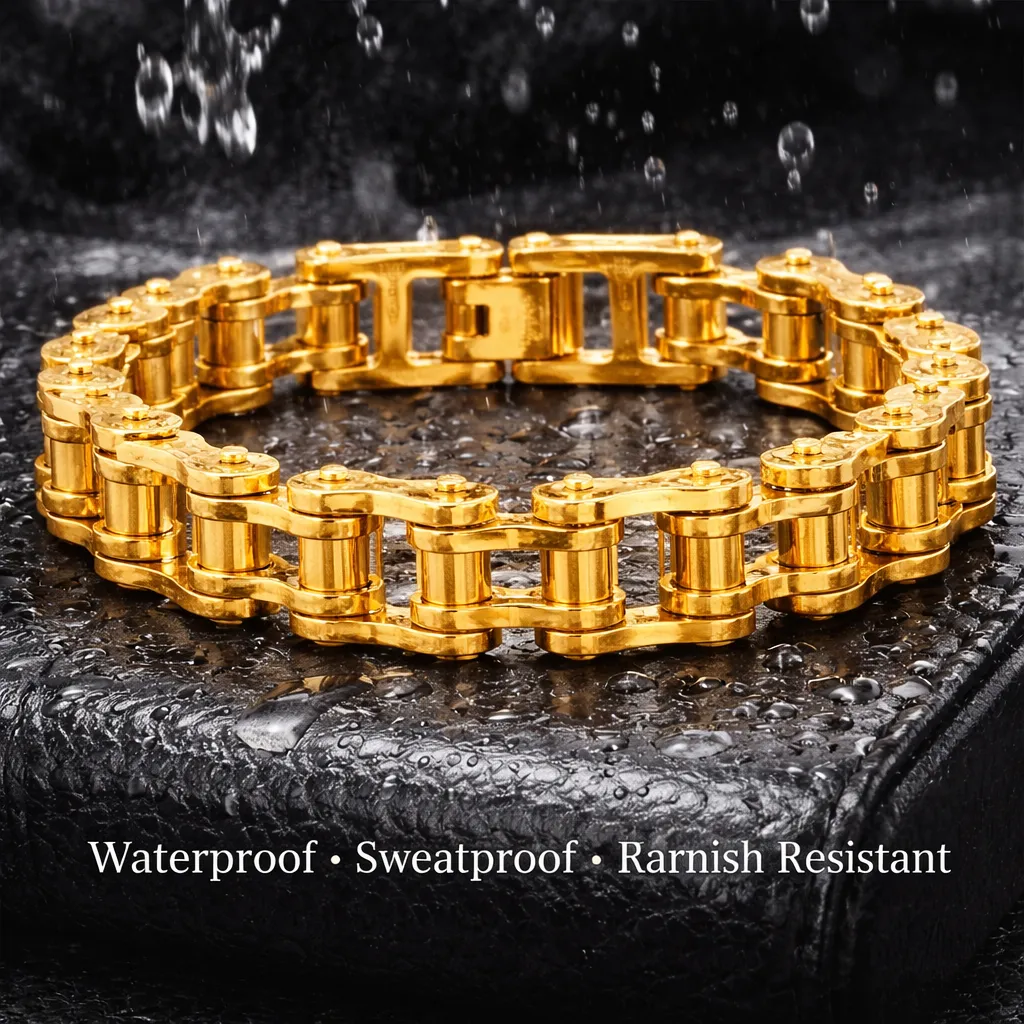 Bicycle Chain Link Bracelet sold by Zulily product image thumbnail 5