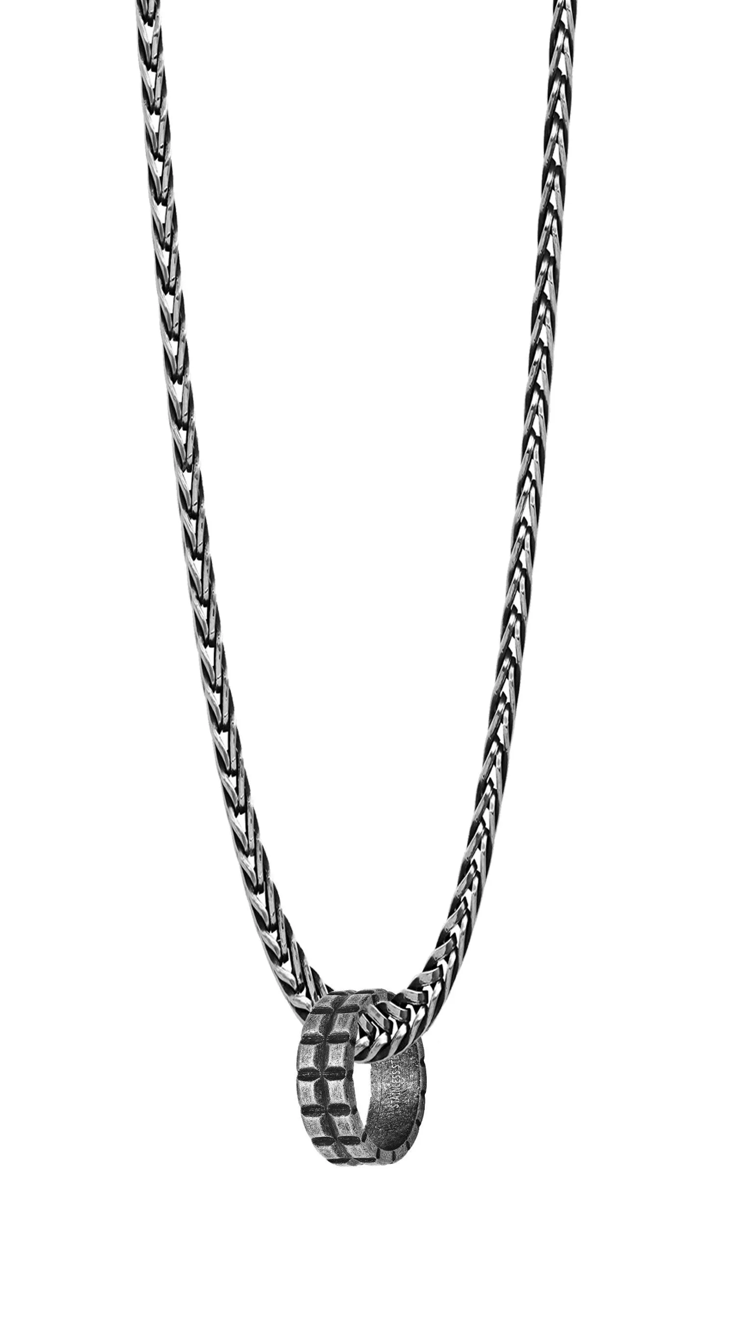 Studded Ring via Wheat Chain Slide-On Set sold by Zulily product image thumbnail 5