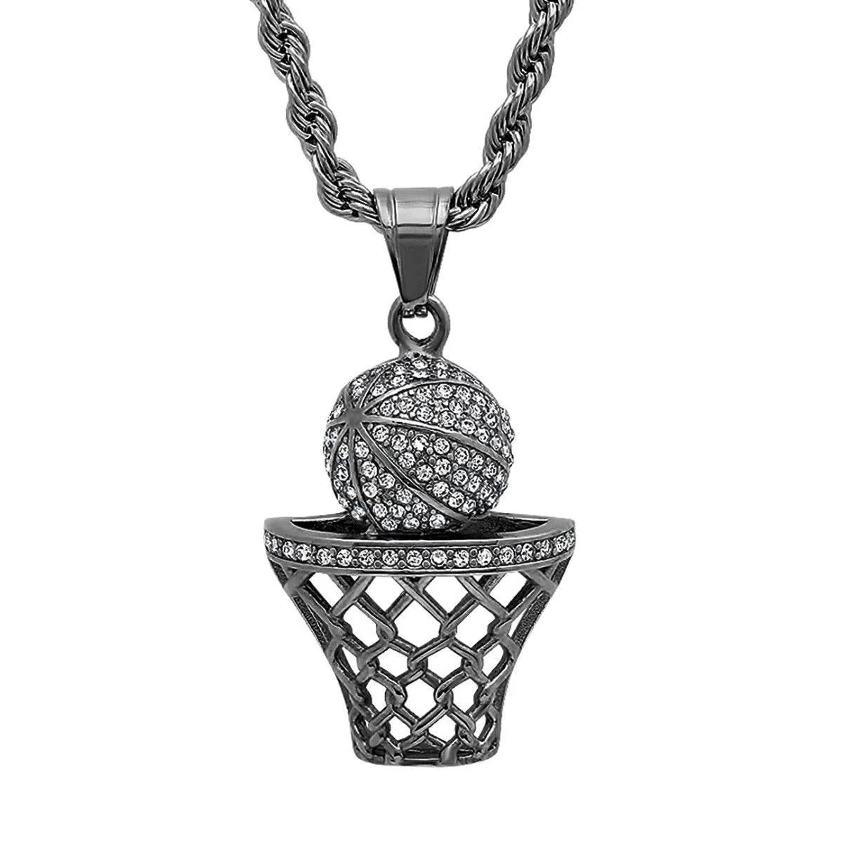 SWISH Basketball Pendant Necklace sold by Zulily product image thumbnail 3