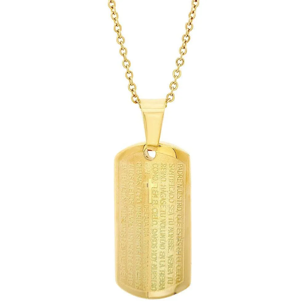 Padre Nuestro Prayer Pendant sold by Zulily product image thumbnail 2