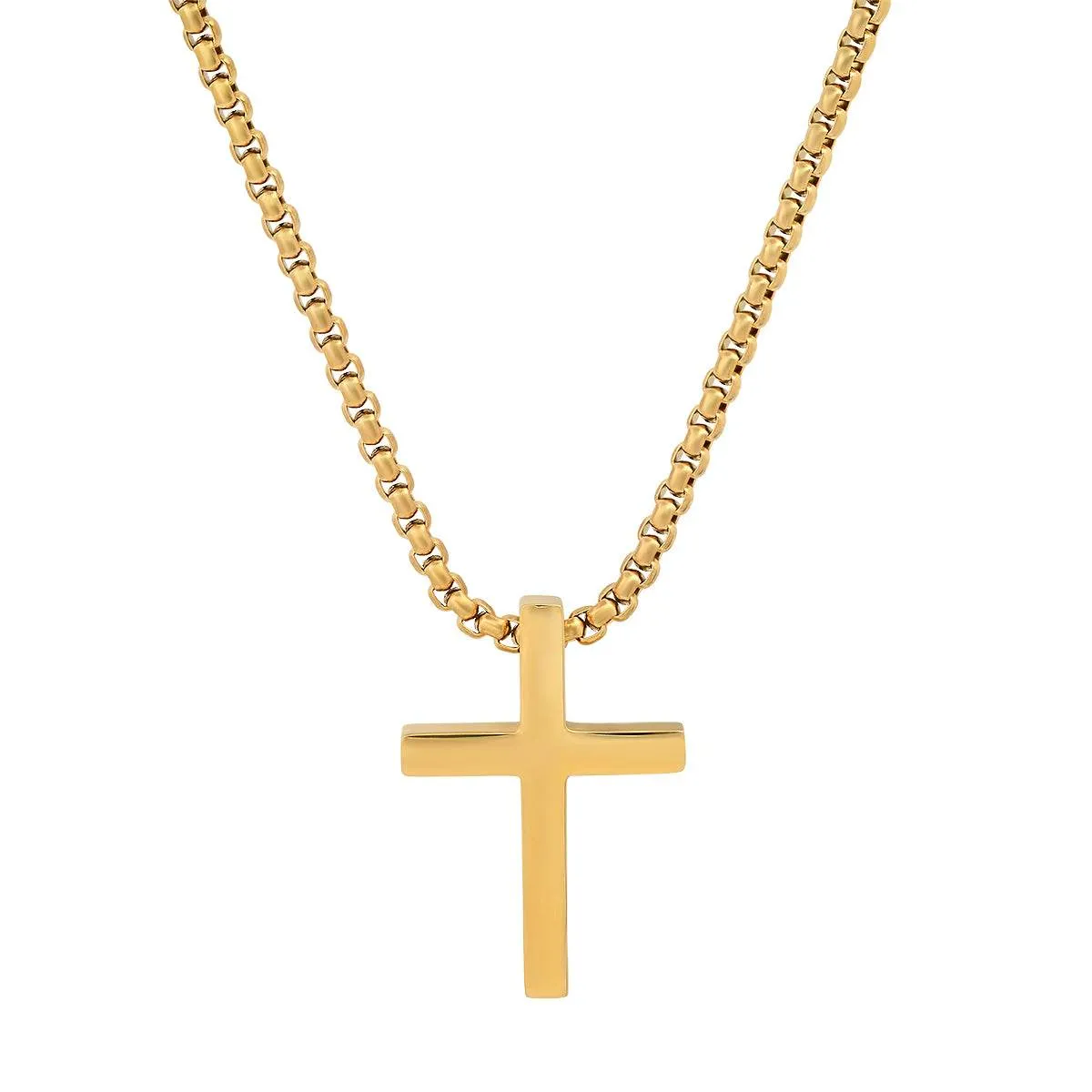 Stainless Steel Polished Cross Pendant sold by Zulily product image thumbnail 2