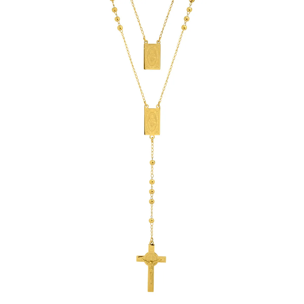 Stainless Steel Scapular Rosary sold by Zulily product image thumbnail 3