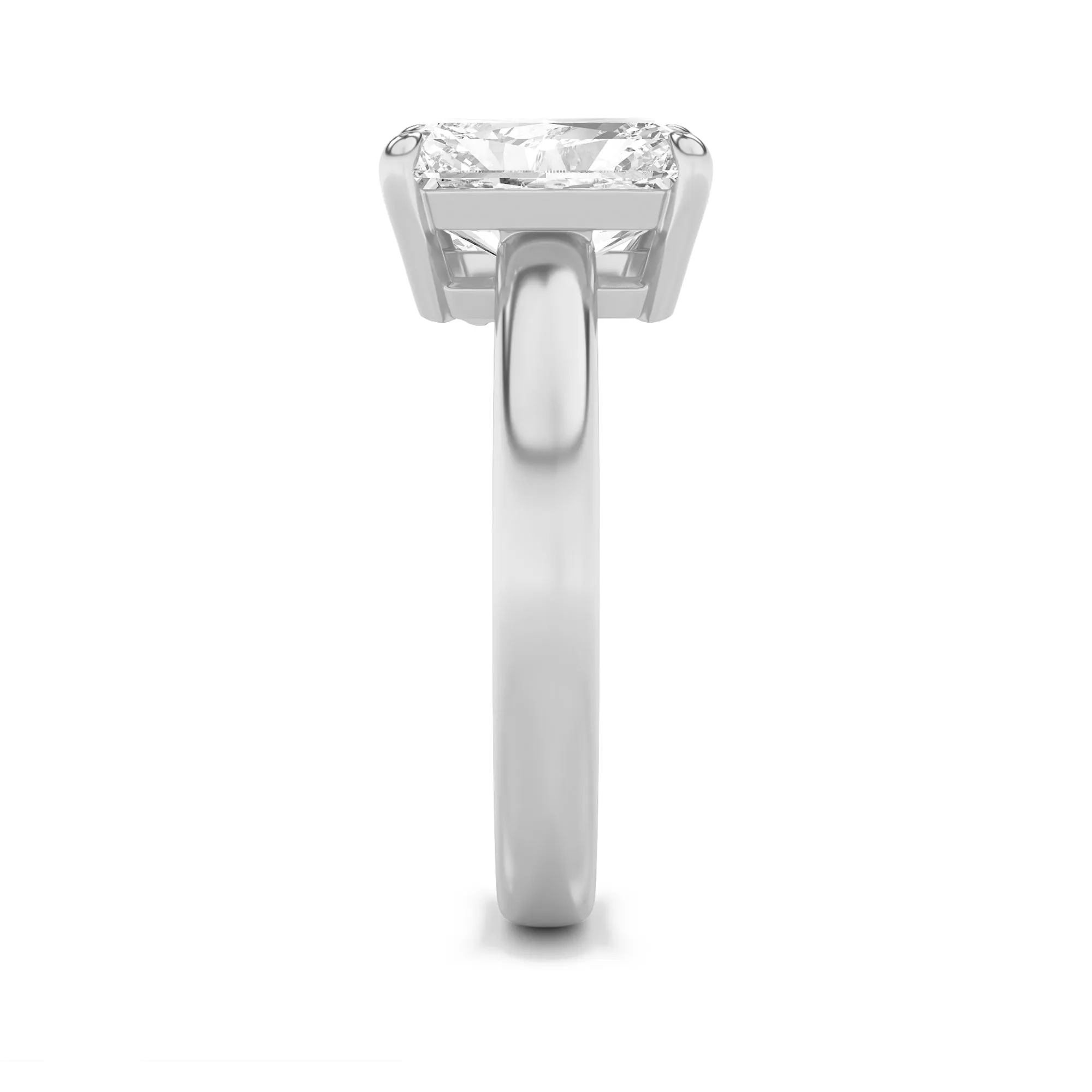 3Cttw Radiant Shaped Lab Grown Diamond (F/VS) Toi et Moi Fashion Ring in 14K Gold sold by Zulily product image thumbnail 4