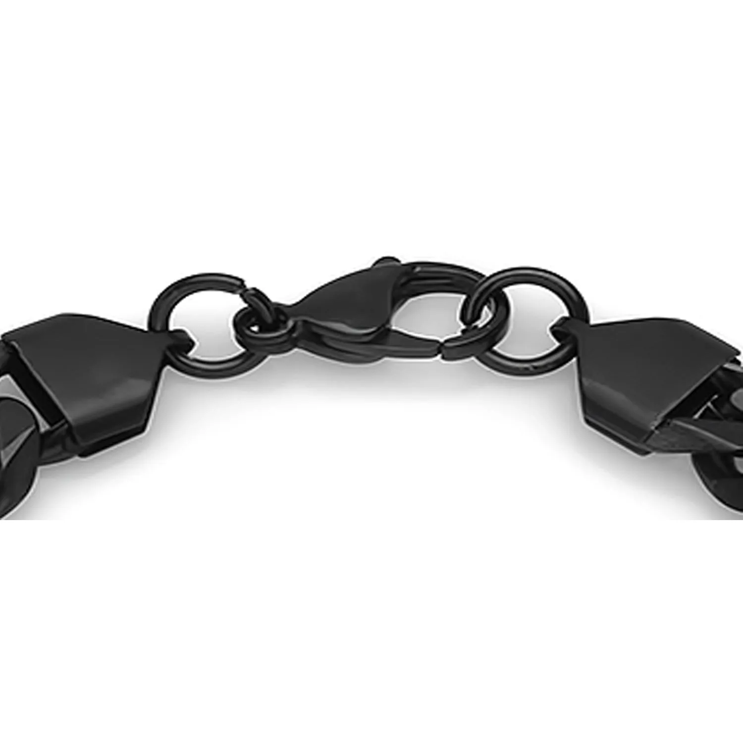 Black Cuban Link Bracelet sold by Zulily product image thumbnail 3