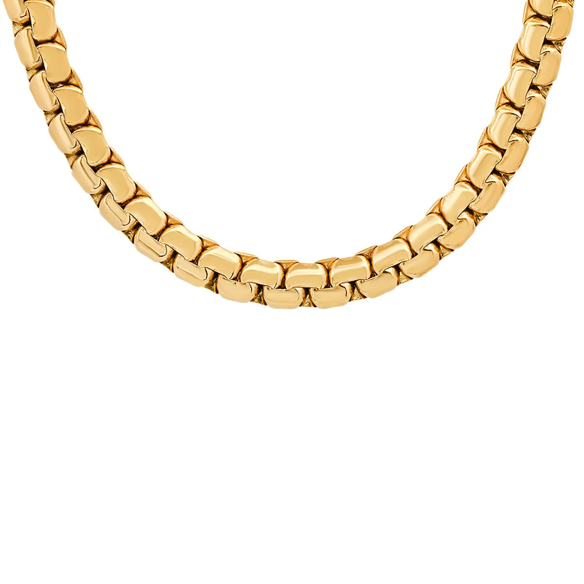 Gold Box Link Chain Necklace sold by Zulily product image thumbnail 3