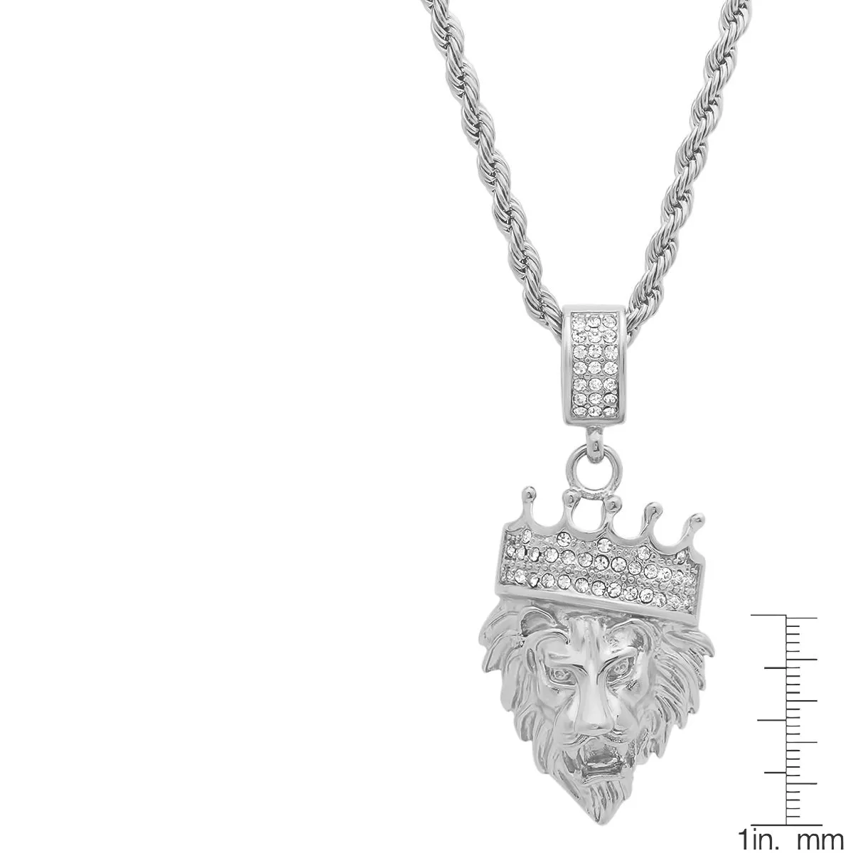 Crowned Lion Authority Pendant Necklace sold by Zulily product image thumbnail 4