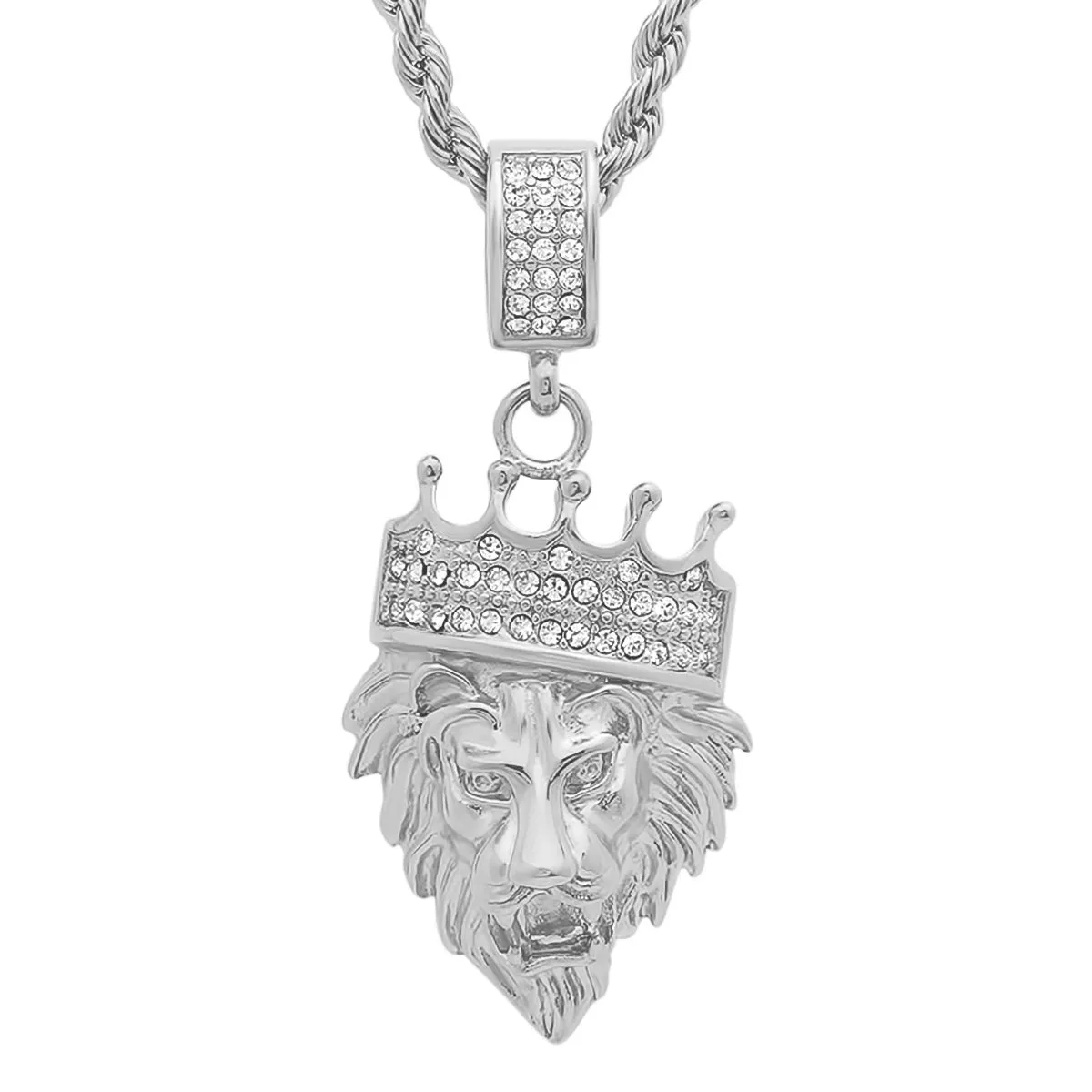 Crowned Lion Authority Pendant Necklace sold by Zulily product image thumbnail 3