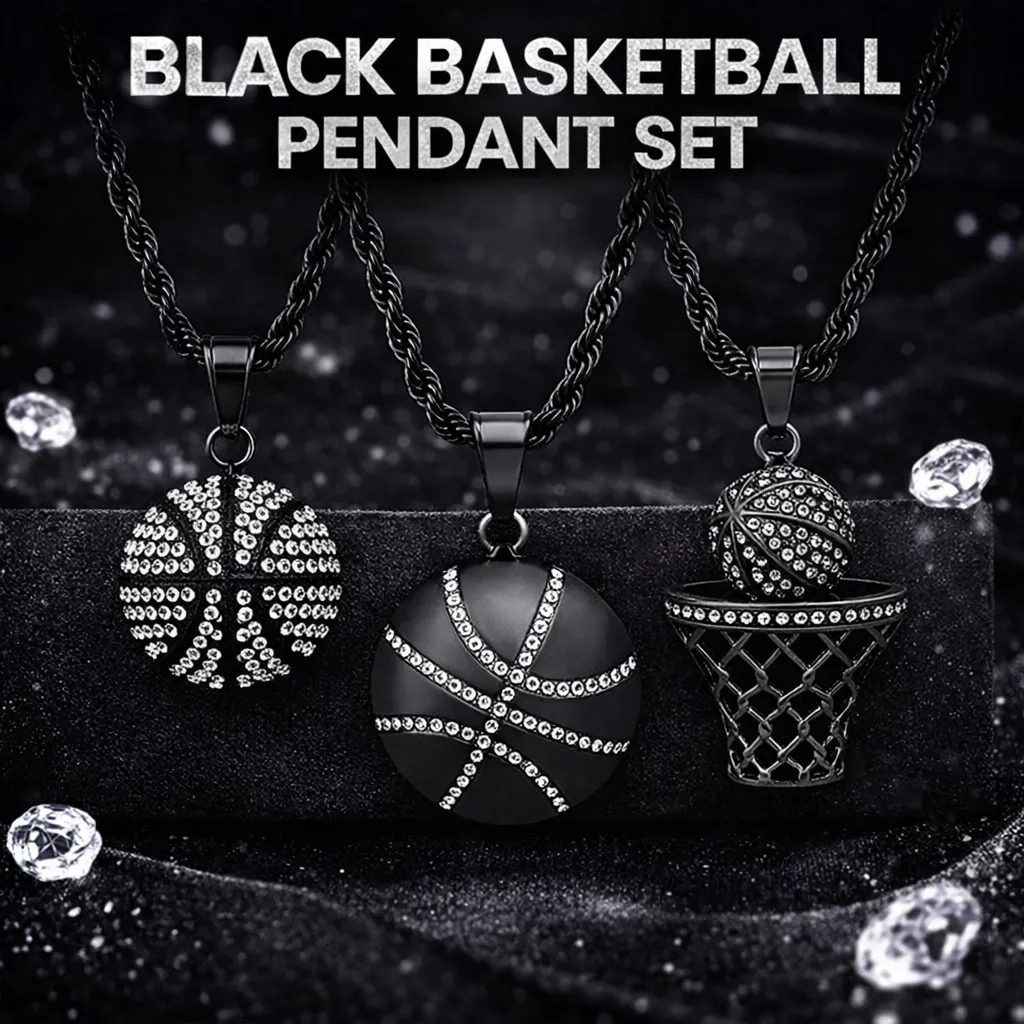Basketball Pendant Set sold by Zulily product image thumbnail 3