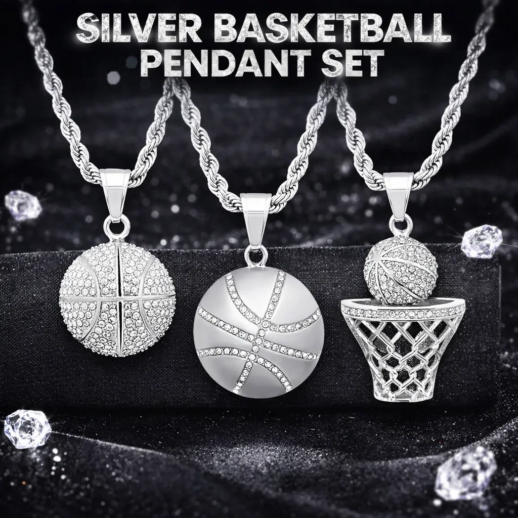 Basketball Pendant Set sold by Zulily product image thumbnail 2