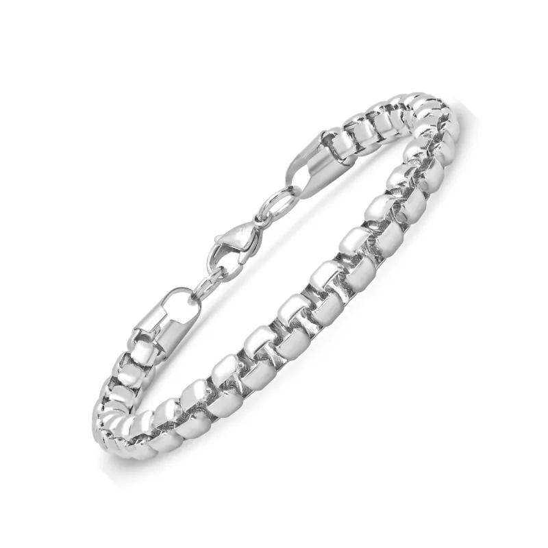 Box Chain Link ID Bracelet made by Zulily